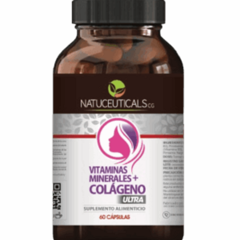 Vitaminas, Minerales + Colágeno 60 Cápsulas - Natuceuticals