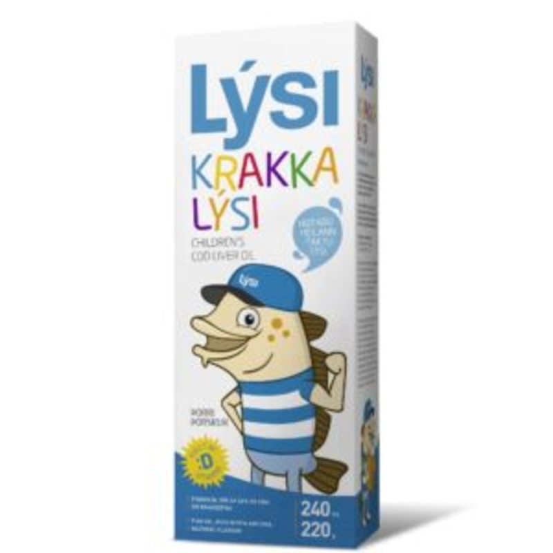 Aceite de Hígado de Bacalao Líquido Niños 240ml - Lýsi