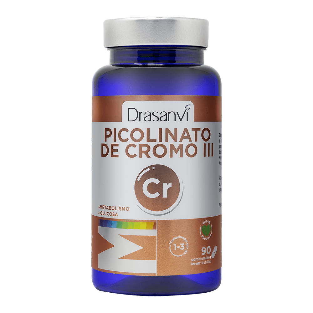 Picolinato de Cromo 90 Comprimidos - Drasanvi