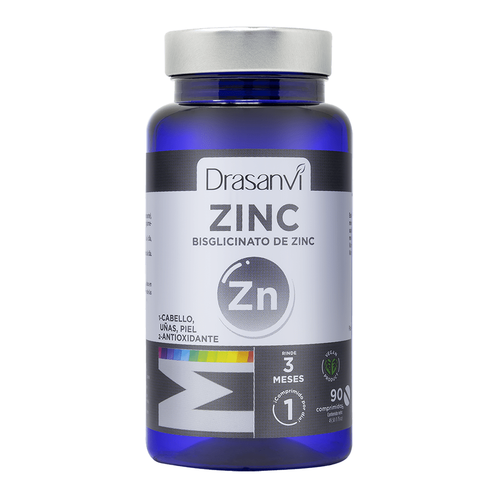 Bisglicinato de Zinc 90 Comprimidos. Drasanví