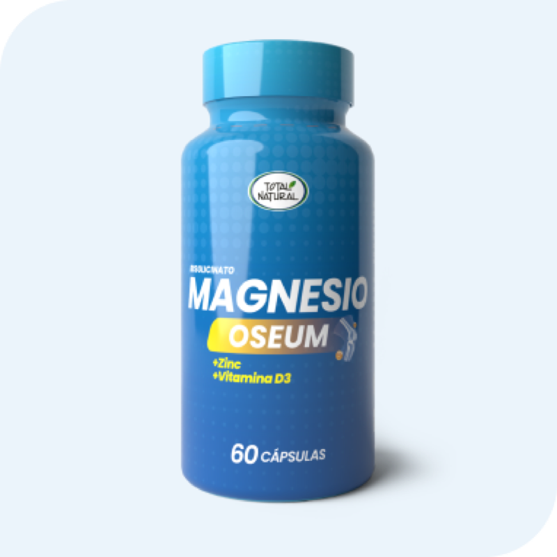 Magnesio Oseum – Total Natural (60 cápsulas)