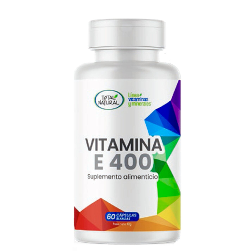 Vitamina E 400 50 Capsulas - Total Natural