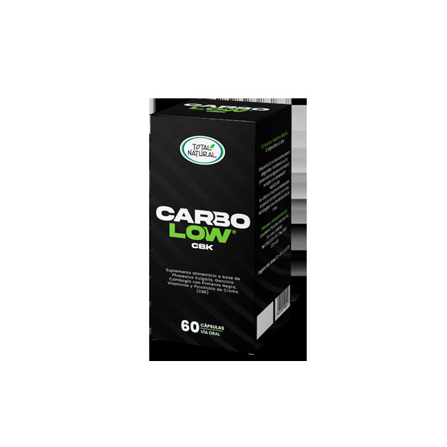 Carbo Low 60 Capsulas - Total Natural