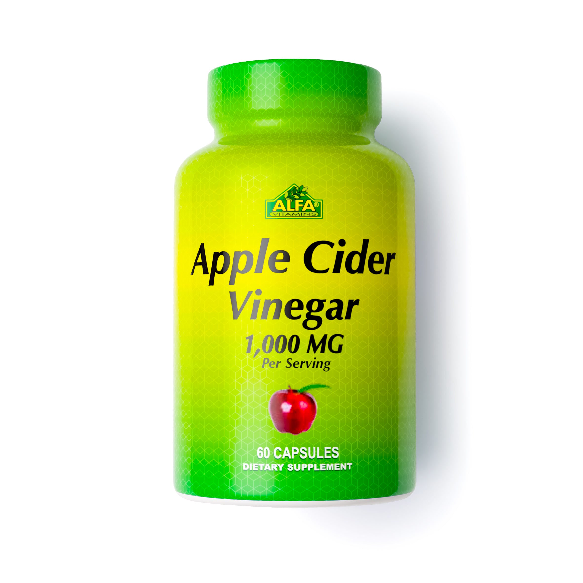 Apple Cider Vinegar 60 Capsulas - ALFA VITAMINS