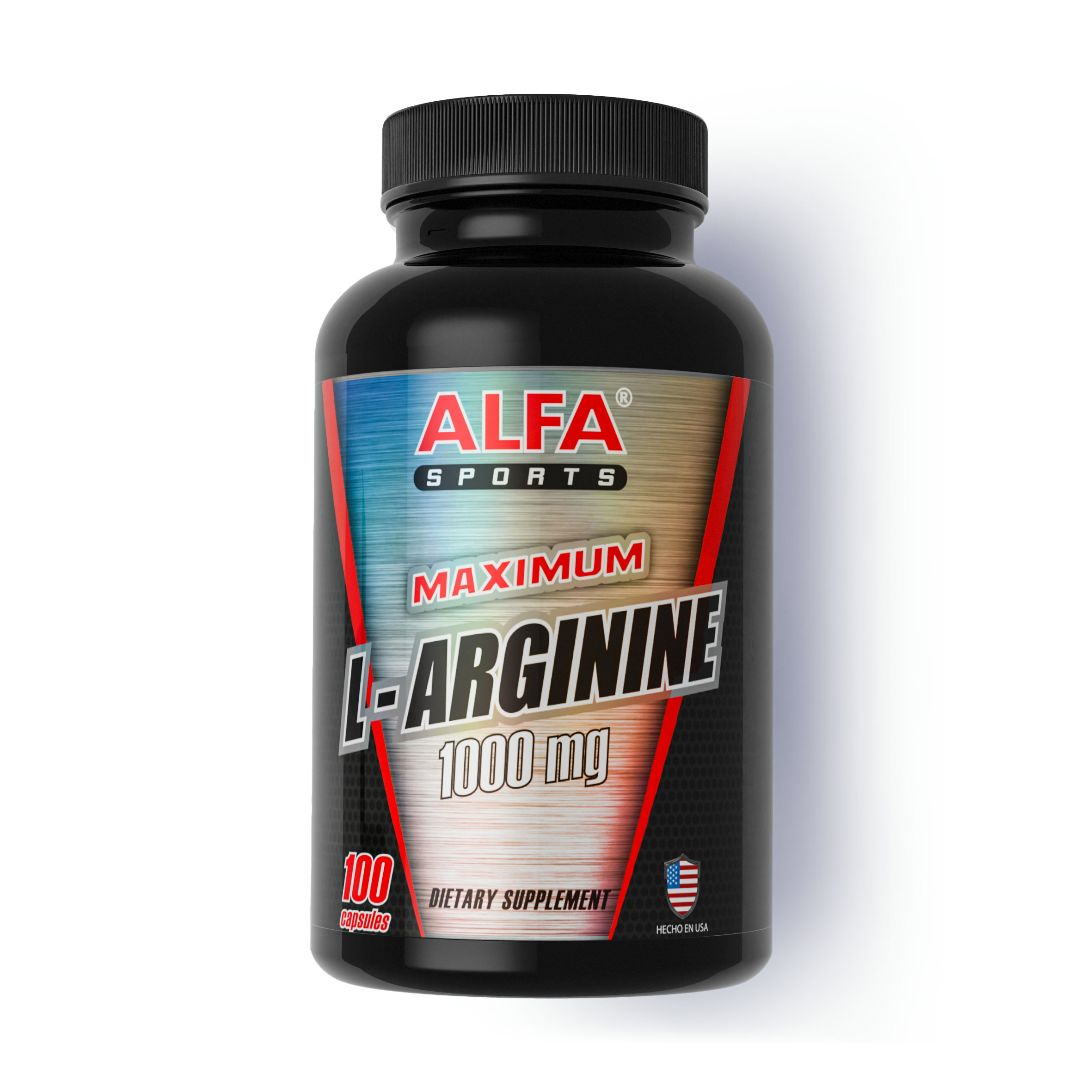 L-Arginina 1000mg 100 Capsulas - ALFA SPORTS