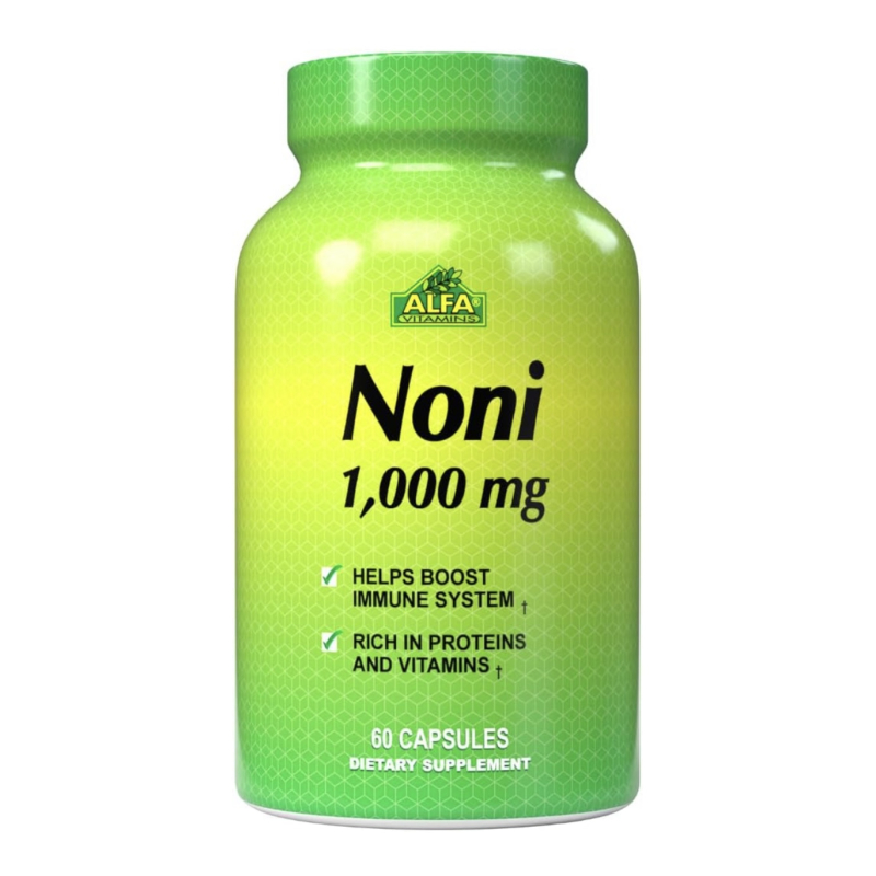 Noni 1000mg 60 Capsulas - ALFA VITAMINS