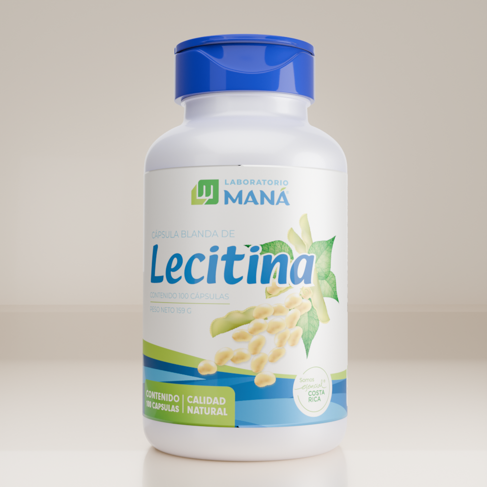 Lecitina 100 Capsulas - El Mana