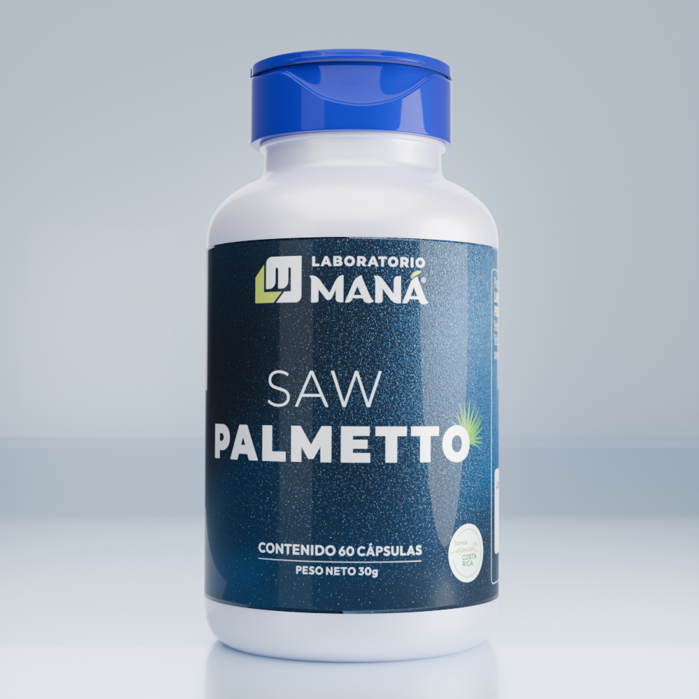 Saw Palmetto 60 Capsulas - EL MANA