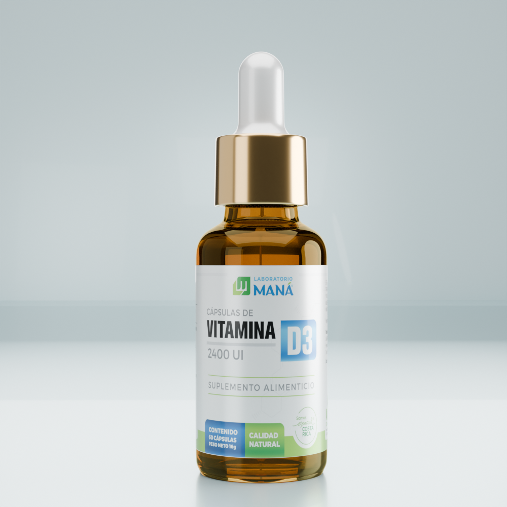 Gotas Vitamina D3 Adulto 35ml - EL MANA