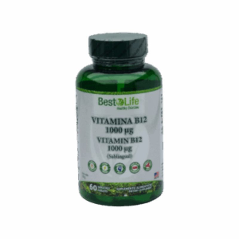 Vitamina B12 1000 µg Sublingual - BestLife Healthy Solutions