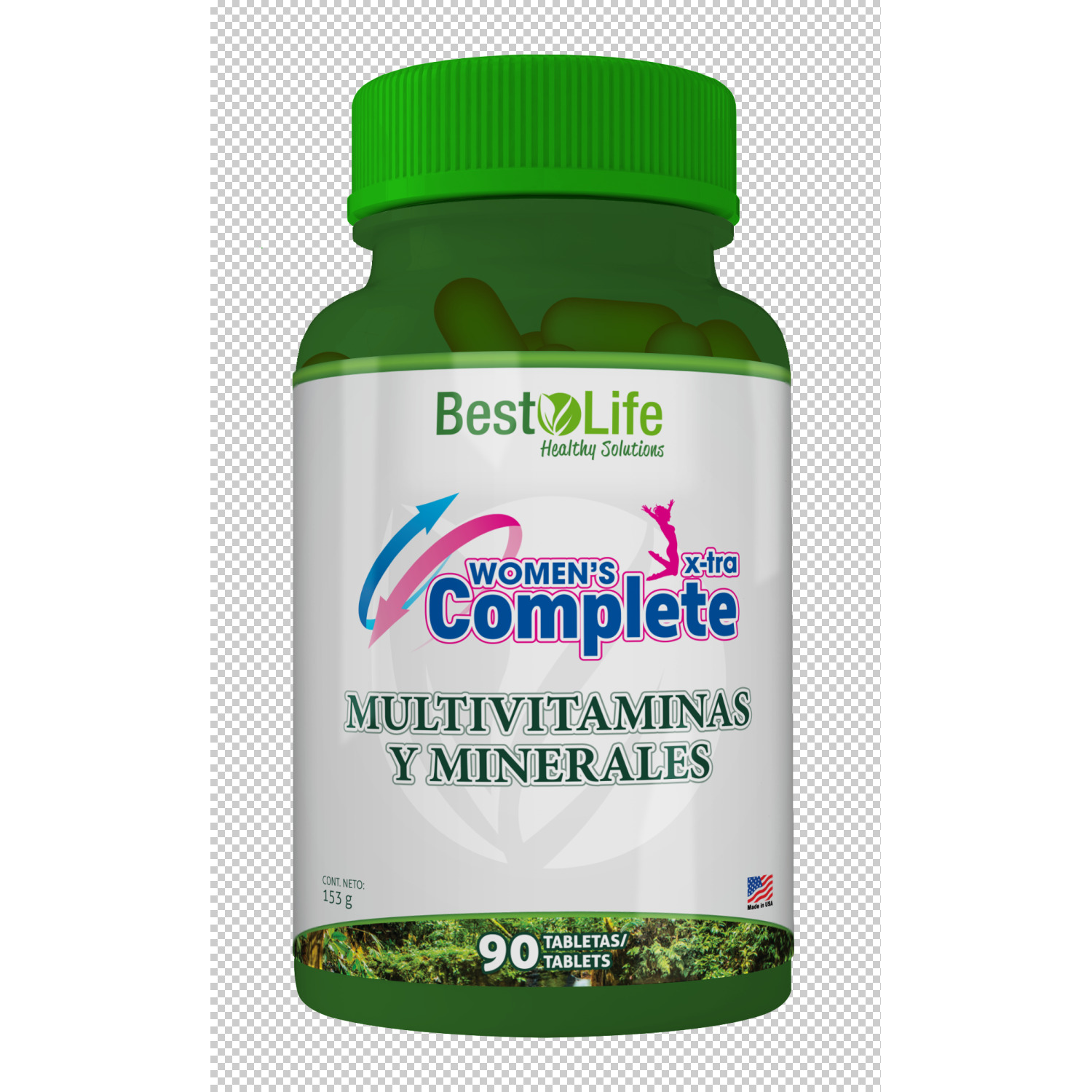 Women's Complete 90 Tabletas - BestLife Healthy Solutions