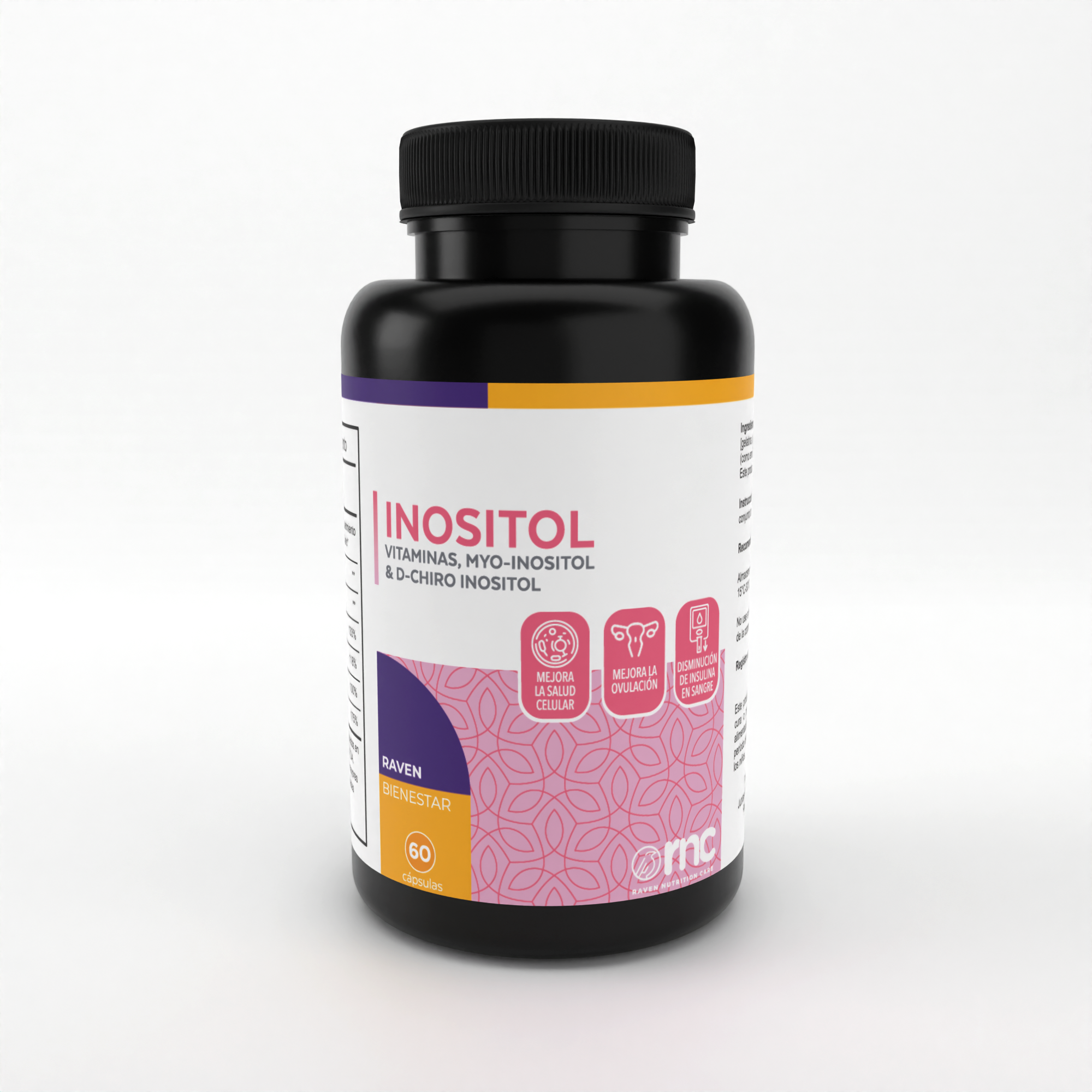 Inositol 60 Cápsulas - Raven