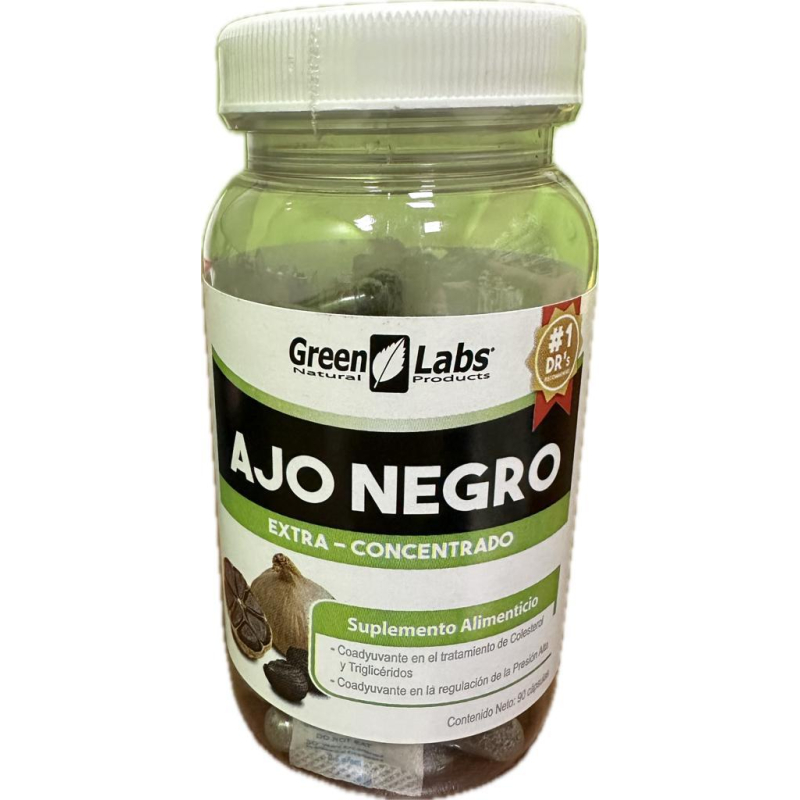 Ajo Negro Extra-Concentrado 90 Cápsulas - Green Labs