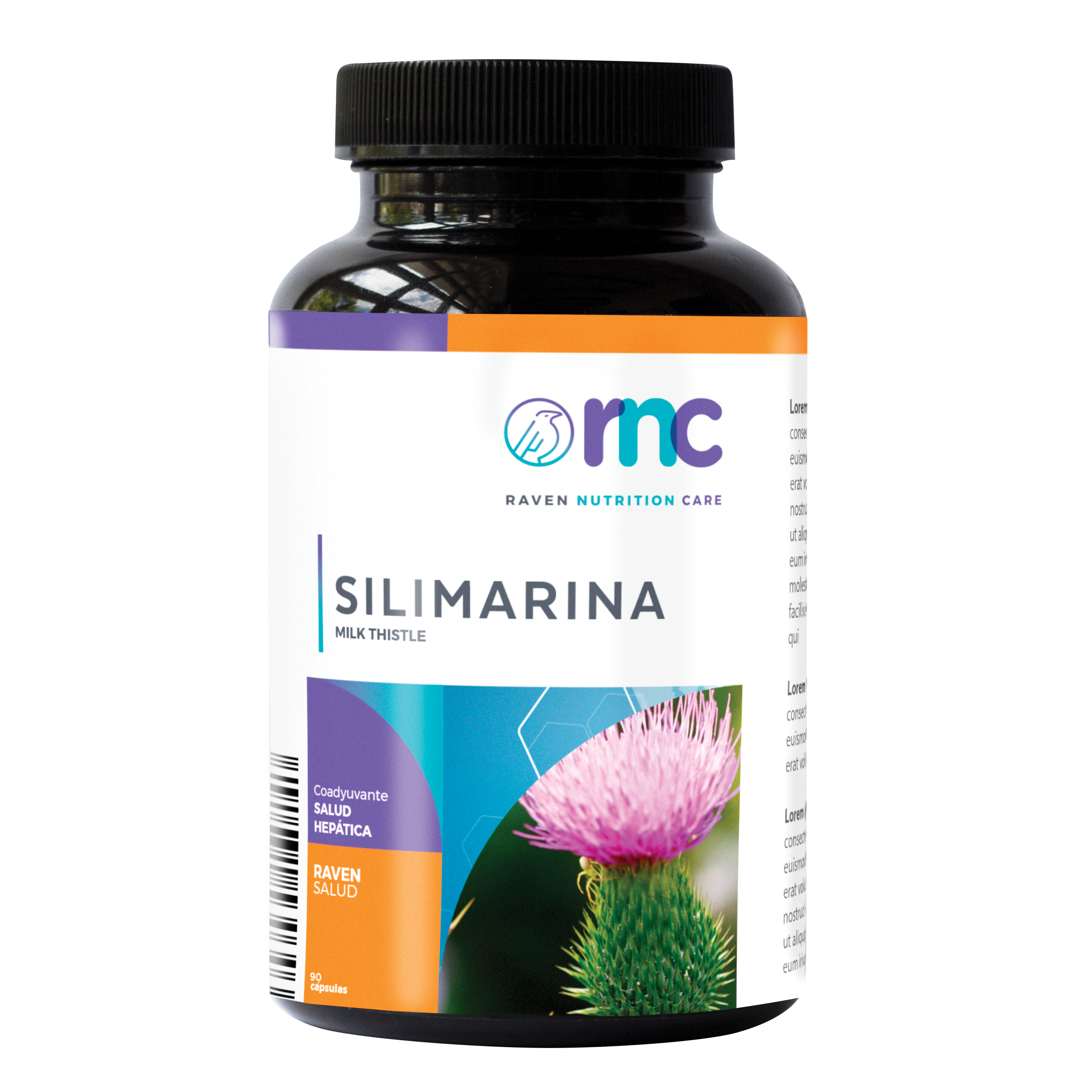 Silimarina (Cardo Mariano) RNC – 90 cápsulas