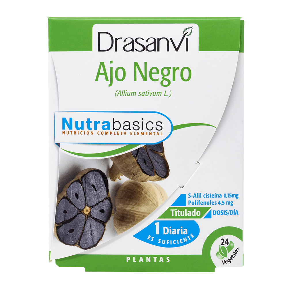 Ajo negro 24 cápsulas Drasanvi