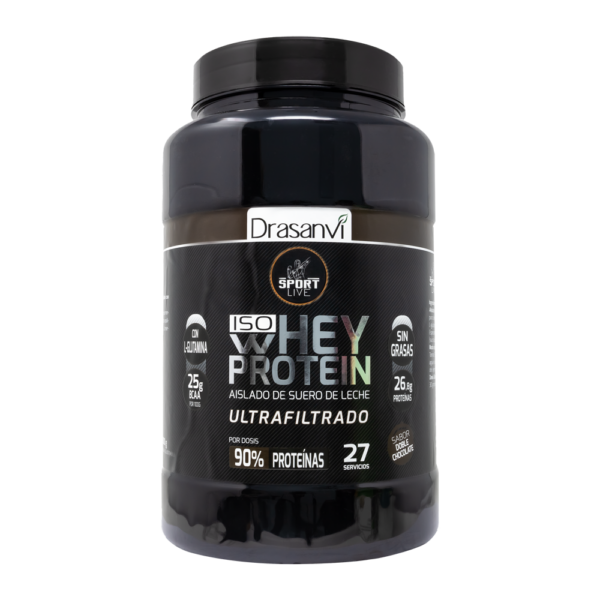 Whey protein aislado doble chocolate