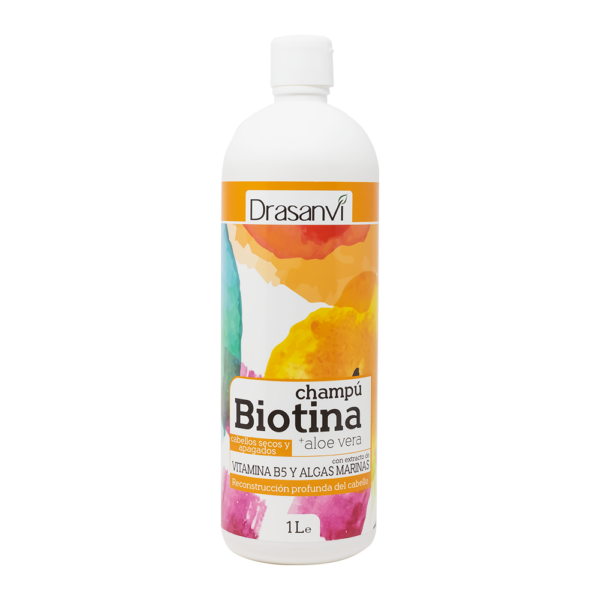 Champú Biotina y Aloe Vera Cabello Seco y Apagado