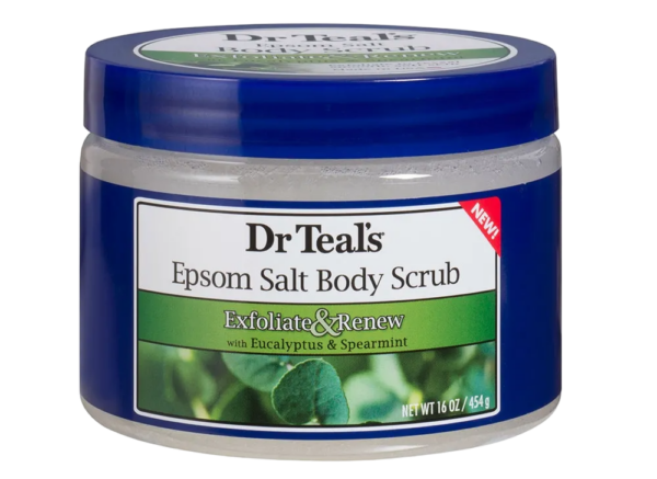 Exfoliante Corporal Dr. Teal's Eaucalipto & Té Verde 16oz