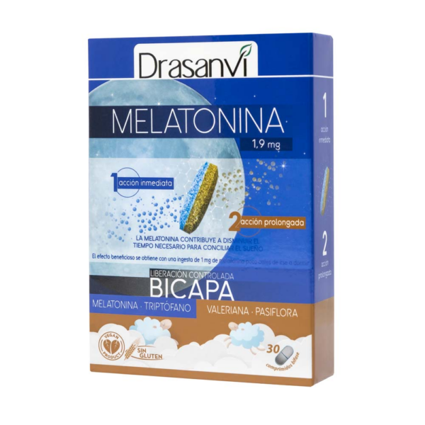 Melatonina Bicapa 30 Comprimidos