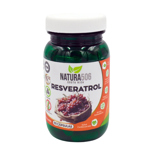 Cápsulas de Resveratrol| Natura 506| 90 Capsulas