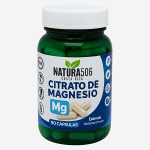 Citrato de Magnesio Natura506 90 cápsulas
