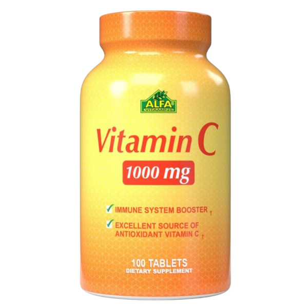 Vitamina C Alfa 100 Capsulas 500-1000mg