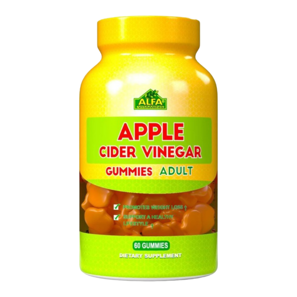 Gomitas de Vitamina Alfa Apple Cider Vinegar 2.5mg 60 Gomitas