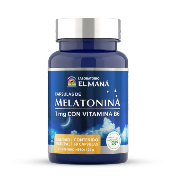 Melatonona con vitamina B6 60 cápsulas