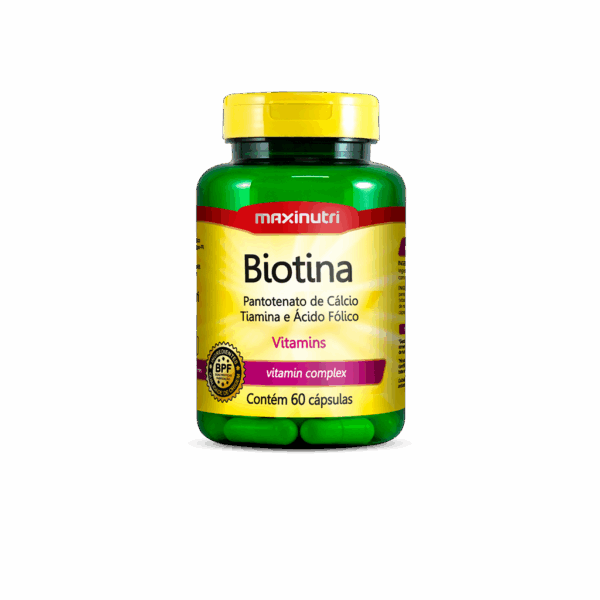 Biotina – Maxinutri (60 cápsulas)