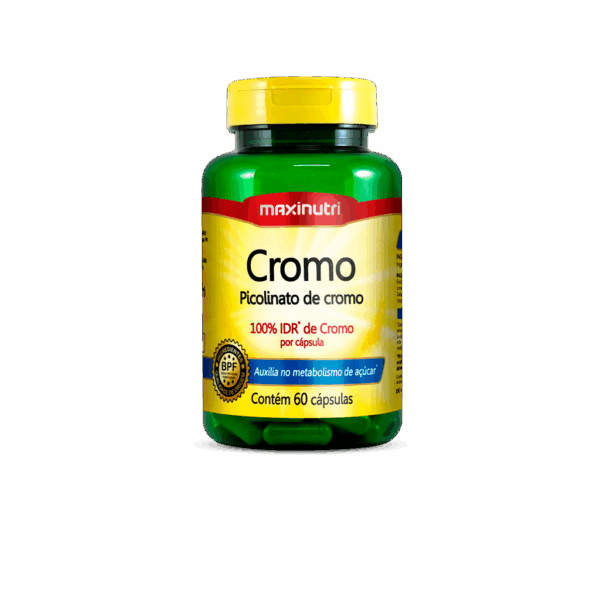 Cromo (Picolinato de cromo) – Maxinutri (60 cápsulas)