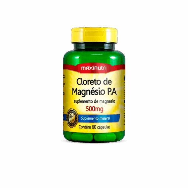 Cloreto de Magnésio  – Maxinutri (60 cápsulas)