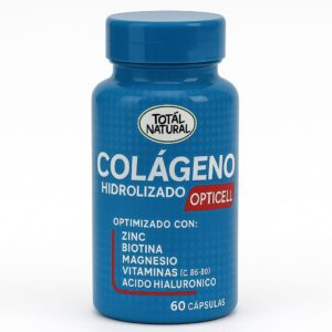 Colágeno Hidrolizado Opticell – Total Natural (60 cápsulas)