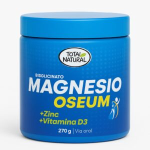 Magnesio Oseum en Polvo – Total Natural (270 g)