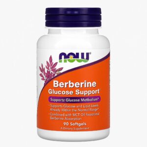 Berberine Glucose Support – NOW (90 cápsulas)