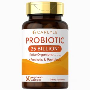 Carlyle Probiotic 25 Billion – (60 cápsulas)
