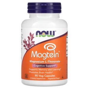 Magtein Now – Treonato de Magnesio 90 cápsulas