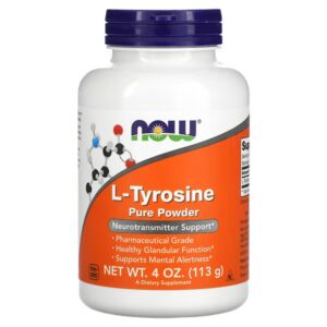 NOW Foods – L-Tyrosine Pure Powder 113 g