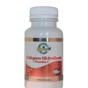 Colágeno Hidrolizado + Vitamina C  90 Capsulas - Organik