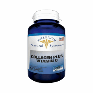 Collagen Plus Vitamin C 60 Softgels - Millenium Natural Systems