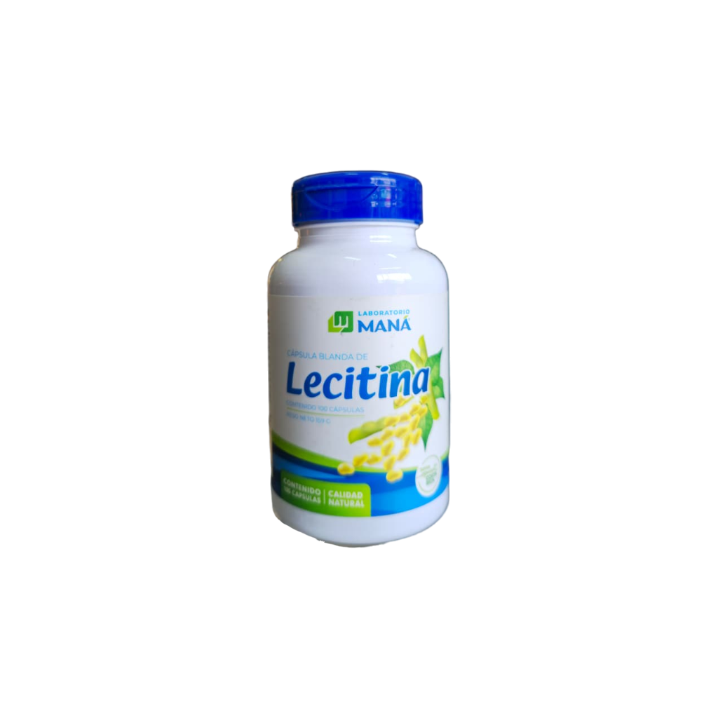 Lecitina 100 Capsulas - El Mana