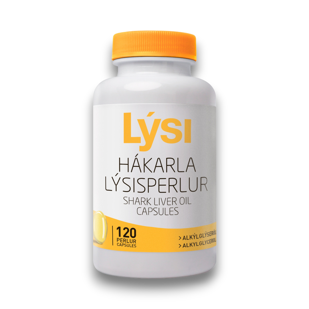 Aceite de Hígado de Tiburón 120 Perlas - Lýsi