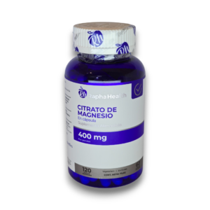 Citrato de Magnesio 200 mg 120 Cápsulas Vegetarianas - Rapha Health