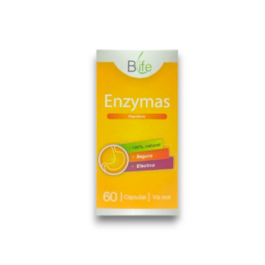 Enzymas Digestivas 60 Cápsulas - BLIFE