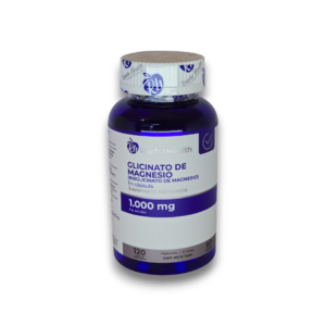 Glicinato de Magnesio 1,000mg 120 Cápsulas Vegetarianas - Rapha Health