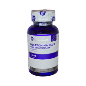 Melatonina Plus con Vitamina B6 120 Cápsulas Vegetarianas - Rapha Health