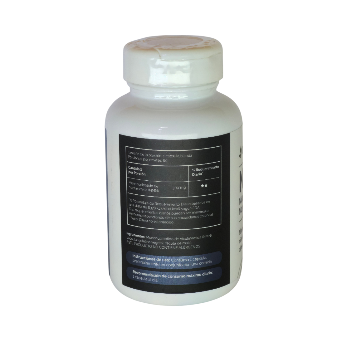 NMN 300 mg 60 Cápsulas - Naturex - Imagen 2