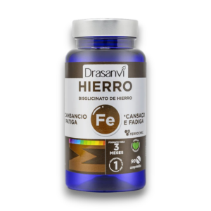 Bisglicinato de Hierro 90 Comprimidos. Drasanvi